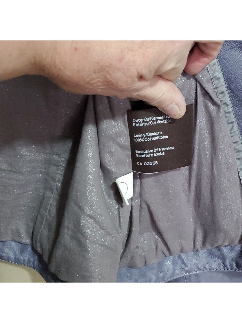 Danier Leather Lavender Jacket - Picture 7 of 10